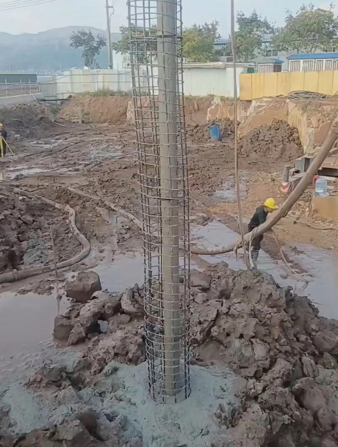 郑州上街区长螺旋钻孔压灌桩